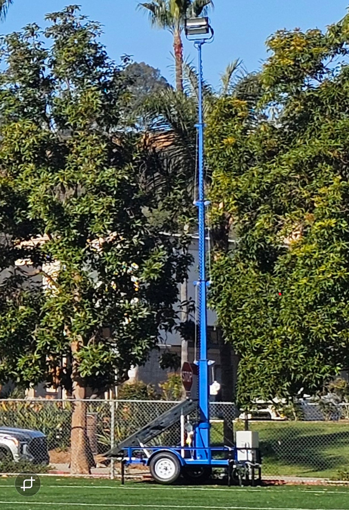 Fixed or Mobile Solar Sports Lighting